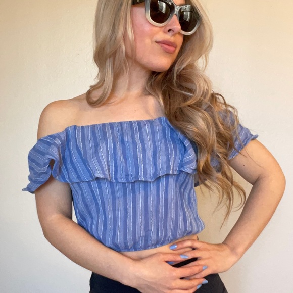 Full tilt off shoulder top size xs - Picture 1 of 9